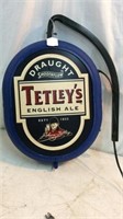 Very Rare Tetley's Lighted Beer Sign Z12A