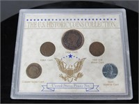 Historic Coins Collection United States Penny Set