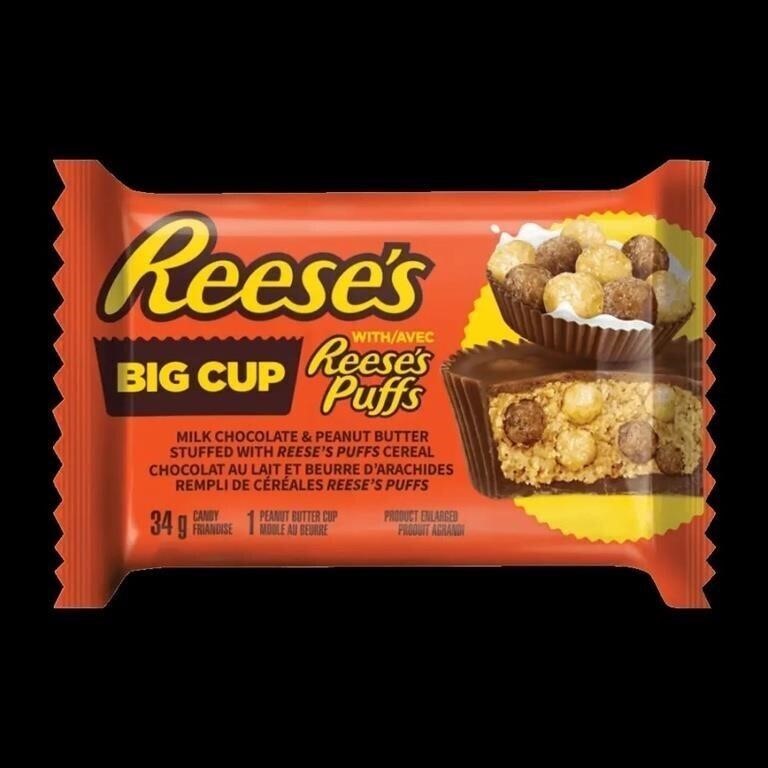 16X 34g Big Cup with Reese’s Puffs - 06/24