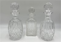 Decanters w/ Stoppers