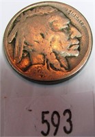 1924 S Indian Head or Buffalo Nickel -  G4