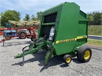 John Deere 566 Roller, with monitor, silage
