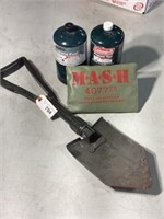 MASH First Aid Kit, Camping Folding Shovel, like