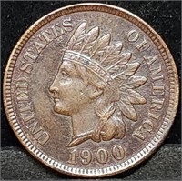 1900 Indian Head Cent, Higher Grade