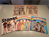 The Beatles & Rolling Stones "Illustrated Record"