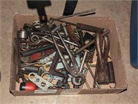 Hand tools, sockets, springs, clamps, etc