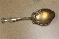 Ornate Sterling Serving Spoon