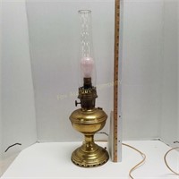 Electrified Aladdin Oil Lamp
