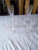 8-Piece Footed Glassware Set