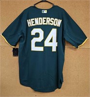 Rickey Henderson Oakland A's Jersey -