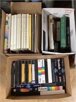Books, VHS tapes