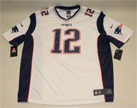 Nike On Field NFL Patriots Tom Brady 12 Jersey 3XL