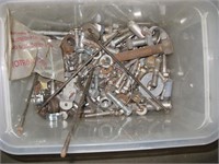 Box of Assorted Nuts, Bolts, Etc