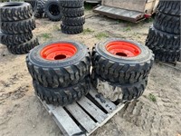 4-New Forerunner 12-16.5 Tires & Rims