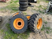 4-New Montreal SS Loader 12-16.5 tires & rims