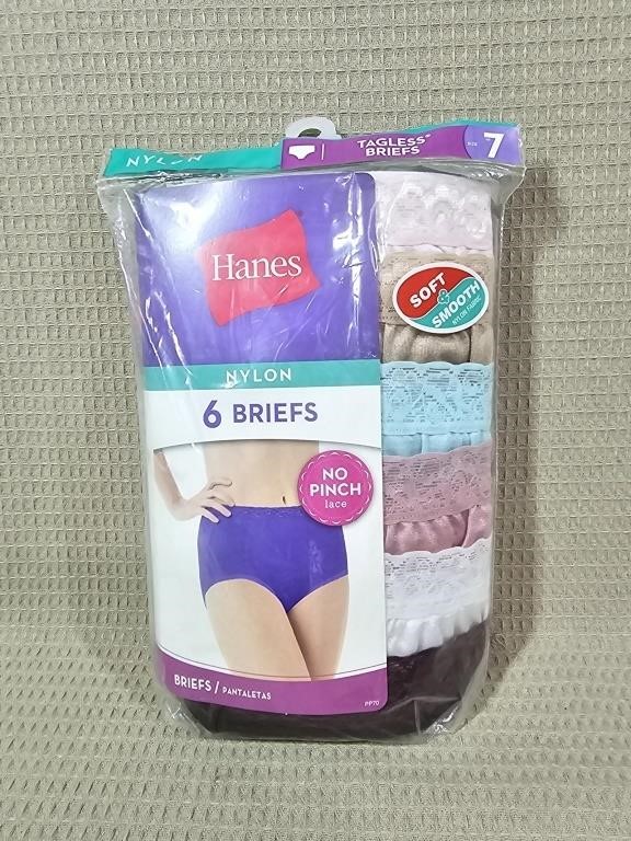 Women's Hanes Tagless Briefs Size 7