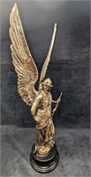 Ebros 35" Winged Angel Of Victory Resin Statue