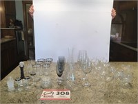 Glasses of Various Sizes as Displayed