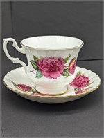 Royal Albert Bone China Pink Floral Tea Cup