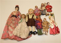 (9) Stockinette Dolls