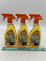 NEW Lot of 3- Orange GLO Wood Furniture 2-in-1