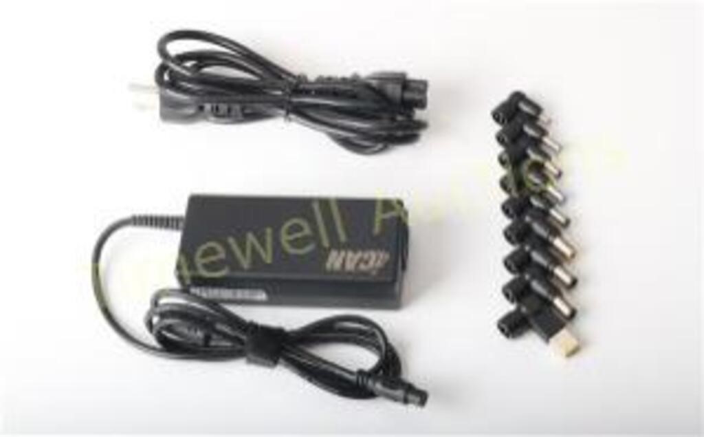 iCAN 65W Universal Laptop Charger - 9 DC Tips