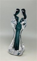 Blown glass, two lovers