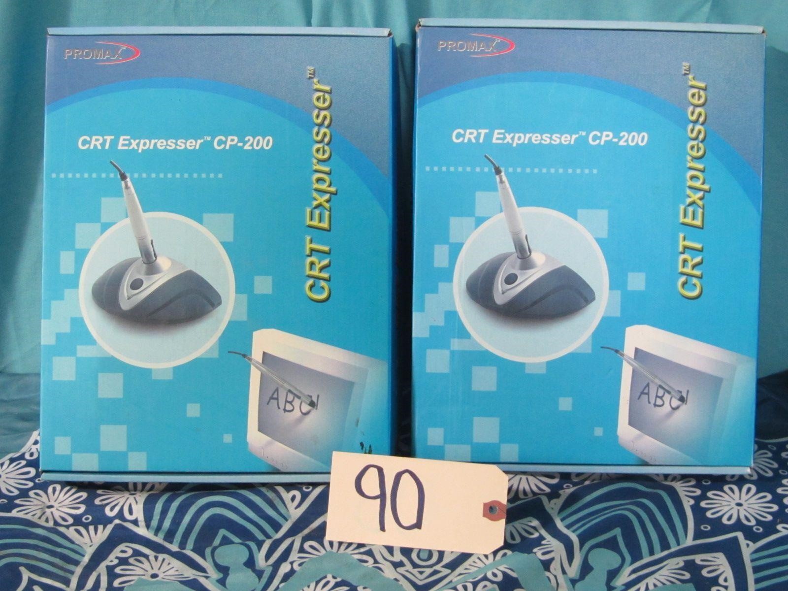 Lot Of 2 Promax CRT Expresser CP-200 Stylus