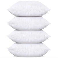 Utopia Bedding Throw Pillow (Set of 4, White)