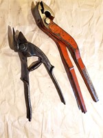 Old Strap Cutters ,Pinchers