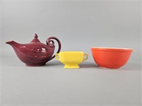 Vintage Hall Genie Teapot, Pyrex Bowl & More!
