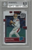 Brock Purdy ROOKIE CARD 2022 Donruss Optic Rated