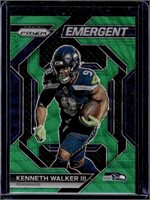 Kenneth Walker Green Wave Prizm Emergent 2023