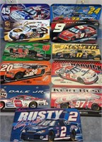 NASCAR vanity plates. See pics plastic