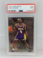 1996 Metal Kobe Bryant RC #181 PSA 9