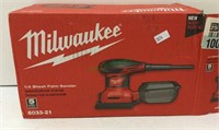 Milwaukee brand quarter sheet palm sander