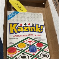Kazink board game never opened