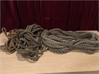 1/2" x 32ft, 3/4" x 45ft & 1-1/4" x 50ft Jute Rope