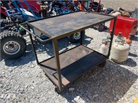 Steel Shop Cart