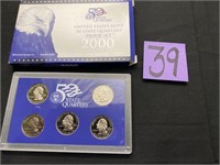 2000 US 50 State Quarters Proof Set
