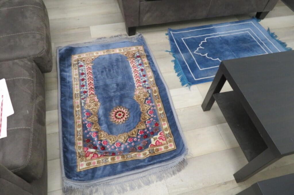 (2) Assorted Small Rugs