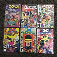 Group Of 6 Marvel Comic Books, X - Factor