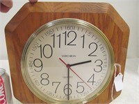 B9 Wooden framed Verichron clock