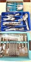 MIXED FLATWARE & SERVING UNTENSILS