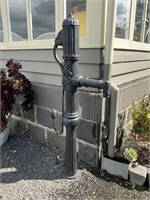 REPRODUCTION CAST IRON WATER PUMP- 160CM HIGH.