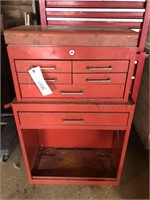 Red Tool box w/ Contents