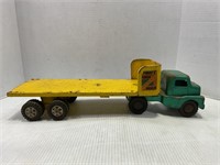 BUDDY L PRESSED STEEL FARM MACHINERY HAULER