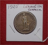 1925 Lexington Comm. Half Dollar