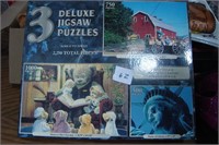 3 Deluxe Jigsaw Puzzles