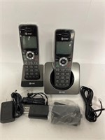 AT & T 2 HANDSET CORDLESS PHONE SYSTEM